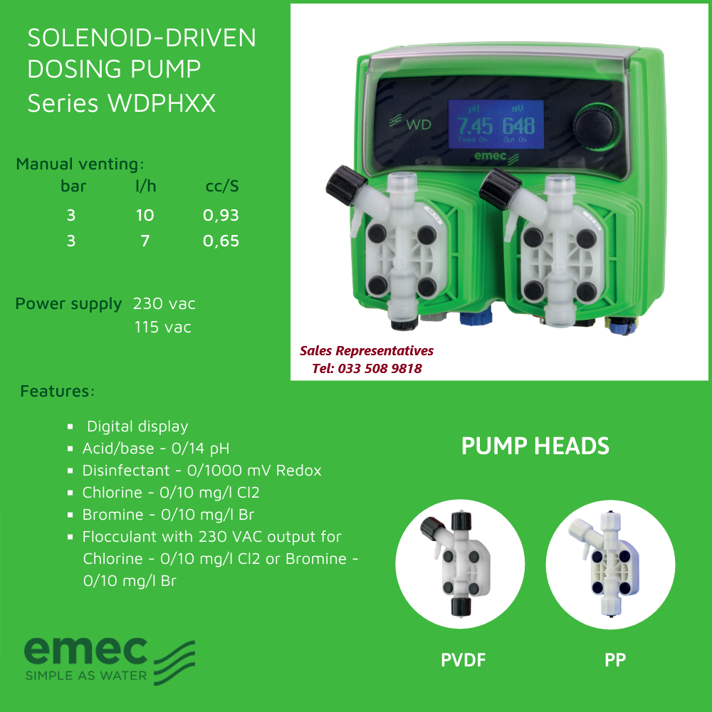 Bơm Định Lượng Emec Dòng WDPHxx Series